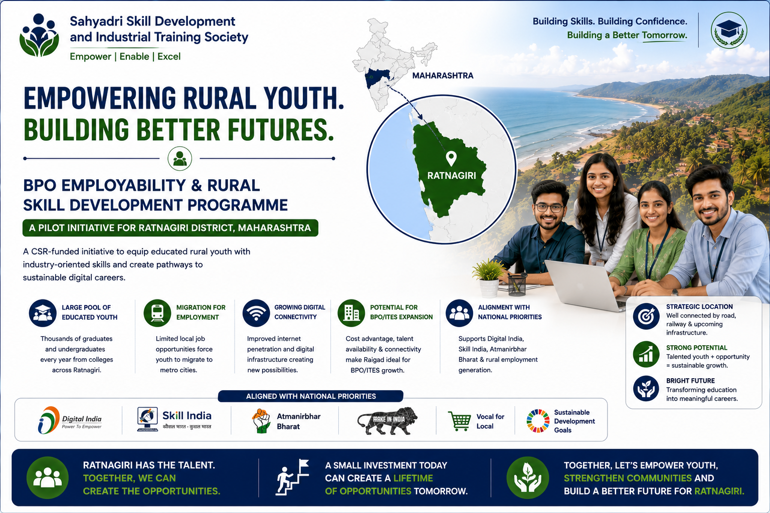 sahyadri skill development and industrial training society CSR Project